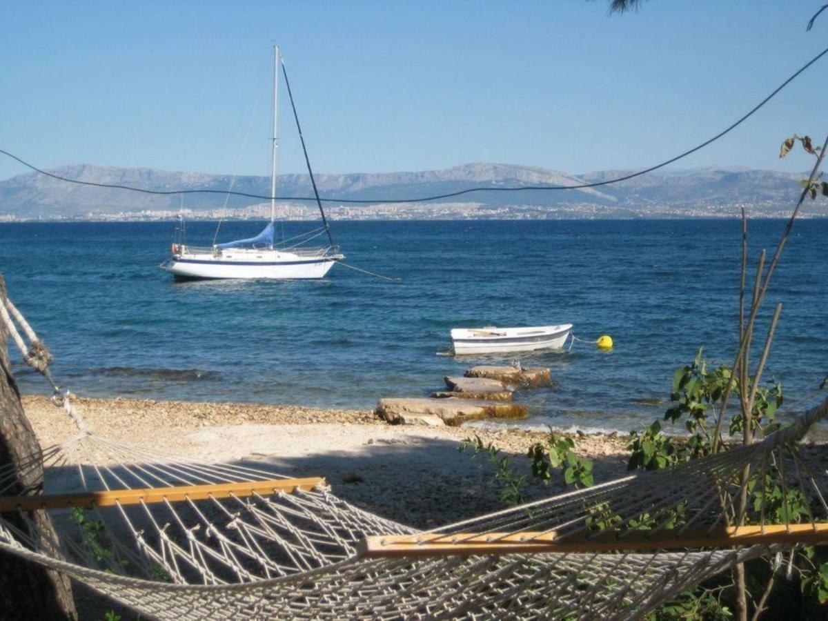 Deluxe Villa Sirena On The Beach With Pool Supetar Exterior foto